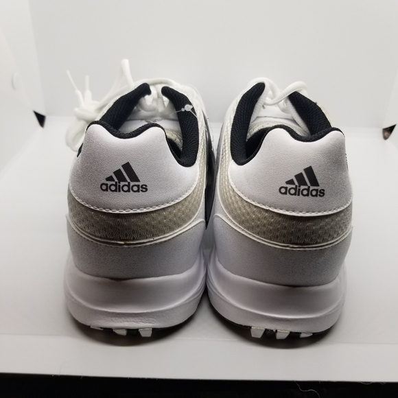 NWT Adidas Tech Response 4.0 White/White/Dark Silver Metallic golf cleats US 11 - Picture 3 of 12